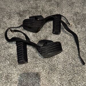 Elegant Black Women's Heels